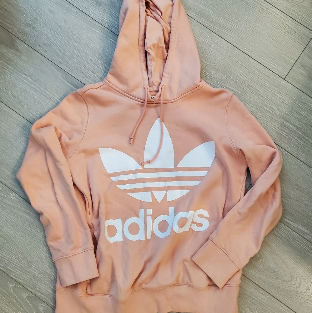 Adidas Hoodie - Peach Size S